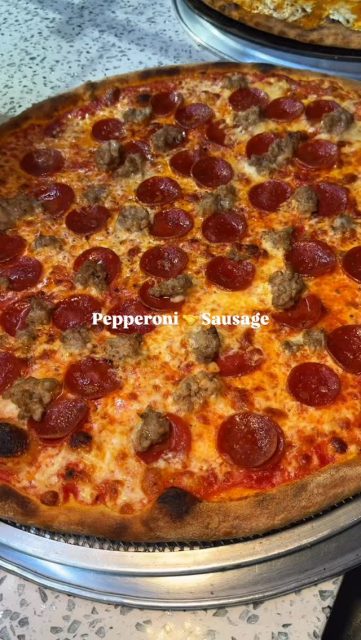 WHEN TWO ICONS COLLIDE ❤️‍🔥 Our RONI x SAUSAGE PIE takes supreme to a new level 🔝 Top Quality + Master Technique = MADE IN NEW YORK 🍕 

💯 All of our classic + signature pies are available by the slice or the pie. 

📍 FIVE NYC LOCATIONS: West Village, Upper West Side (2), Midtown West, Broadway

📌 Dine in, takeout + delivery available 

——
#MADEINNEWYORK #NYC #Manhattan #NYCeats #EatingNYC #NewForkCity #ForkYeah #EEEEEATS #NewYorkCity #NYClife #NYCgo #NYCfat #NYCrestaurants #NYCfoodie #NYCfood #Pizza #Pizzeria #PizzaLover #WestVillage #Broadway