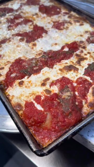 Simple, iconic, and never trying too hard. 🧀Bubbly cheese, fresh basil, and that real New York City flavor that’s been shutting it down for decades. We ♥️ you, MARGHERITA. xo We are OPEN❗️Warm up all weekend long! Pizza delivery is here for you so you don’t have to brave the cold 🥶 Order at the link in our bio! 📍 FIVE LOCATIONS IN NEW YORK CITY 📌 Dine in, take out + delivery 🫶 WE LOVE YOU NYC #MADEINNEWYORK #Pizza #Pizzeria #NYC #NewYorkCity