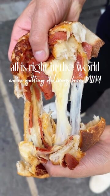 When ya can’t decide what to eat… we already know the answer 😏🍕 From slices to knots, pinwheels to rolls…MINY’s got exactly what ya want. Fresh dough, fresh authentic ingredients & ovens that NEVER sleep 🔥

📍 Manhattan, NYC
🚙 Take out + delivery
——
#NYCFoodie #Manhattan #Pizza #NYCPizza