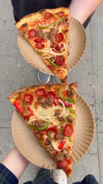 Fast-paced city. Legendary pizza. 🍕 🏙️ There’s nothing more New York than grabbing a slice from MINY. 😮‍💨

Your go-to for the classics, done right. 🔥 

📍 5 LOCATIONS around Manhattan, NYC
🚙 Take out + delivery

——
#NYCEats #PizzaTime #MadeInNewYorkPizza #Manhattan #Pizza