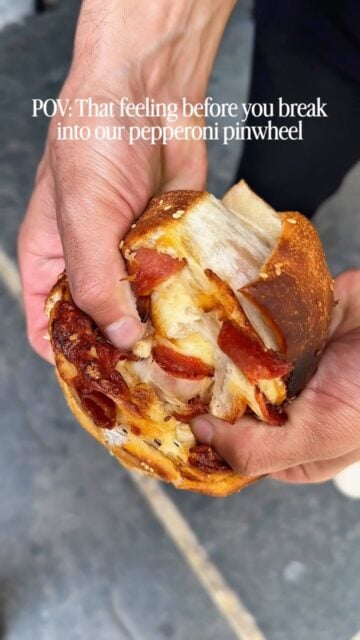 POV: You’re seconds away from biting into our Pepperoni Pinwheel… and suddenly nothing else matters. 🤤🍕 Crispy, cheesy, loaded with pepperoni, and baked fresh until golden. Go ahead…we know you’re craving one now.
📍 Midtown | West Village | Upper West Side
——
#PepperoniPinwheel #MadeInNYPizza #PizzaTime